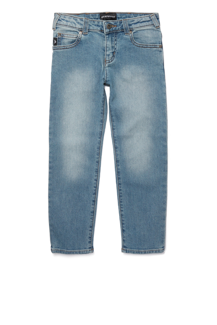 Emporio Armani Light Wash Denim Jeans